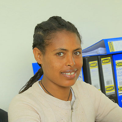 Portrait of an Ethiopian woman