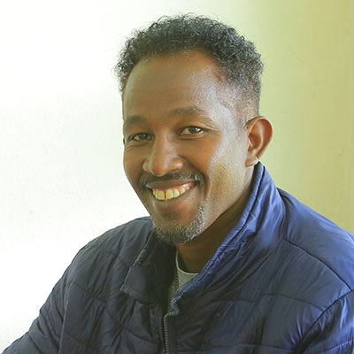 Portrait of an Ethiopian man